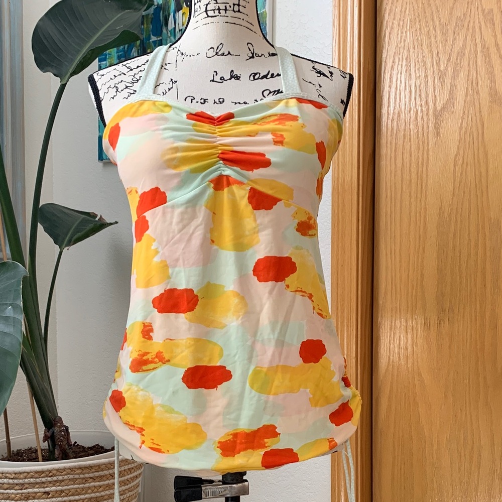 Lime Ricki swim top